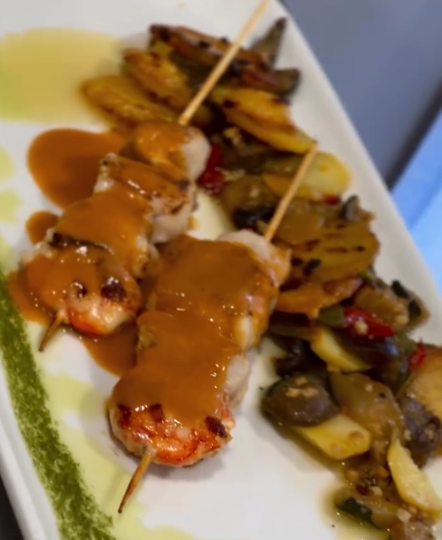 Foto de platos de comida, menú del día o carta